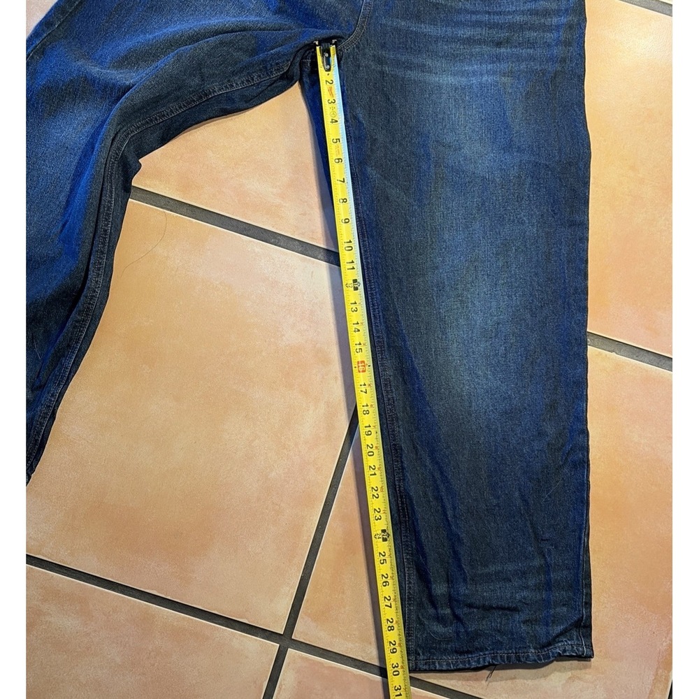 Empyre Vintage Baggy Denim Jeans Graffiti Cat Design Size 38x32 - Picture 6 of 16